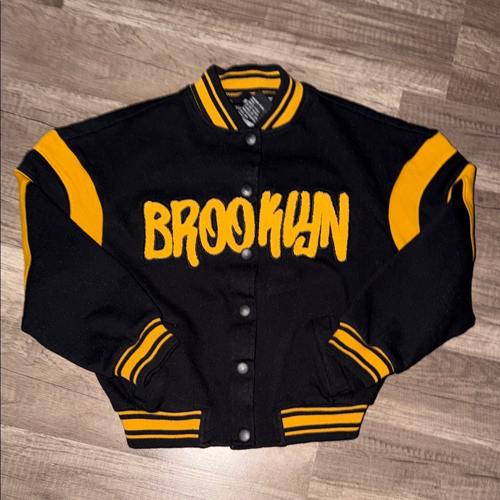 Girls “Brooklyn” Sweater/Bomber Jacket